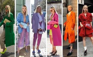 Abrigos de colores super bonitos y juveniles que le dan el toque extra de elegancia a tus looks de invierno