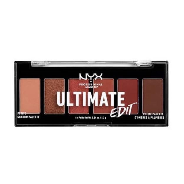 Paleta de sombras mini Warm Neutrals de la colección Ultimate Edit de NYX. (6,95 euros en NYX).