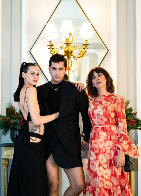 Milena Smit, Eduardo Casanova y María León. (Helena Sánchez).