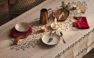 Los chollos deco de la semana: los manteles, cuberterías, cristalerías, candelabros, adornos y menaje de mesa más bonitos y baratos de Zara Home para decorar tu mesa de Navidad