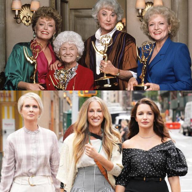 Aunque no te lo creas, Las Chicas de Oro tenían la misma edad que Carrie Bradshaw y sus amigas de Sexo en Nueva York: 50 años