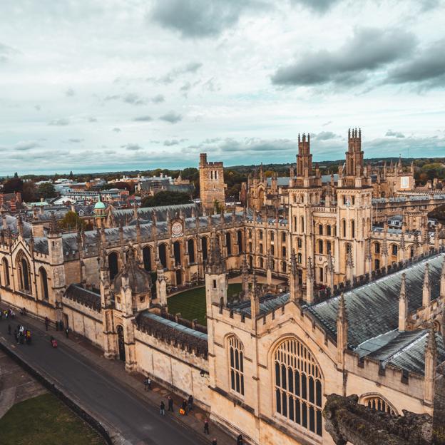 Vusta aérea de Oxford.