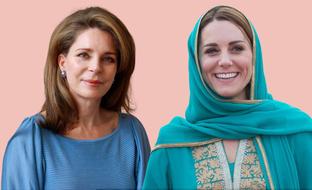 La conexión secreta y desconocida que une a Kate Middleton con Noor y Rania de Jordania