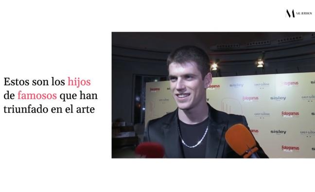 Los hijos de los famosos que triunfan como artistas