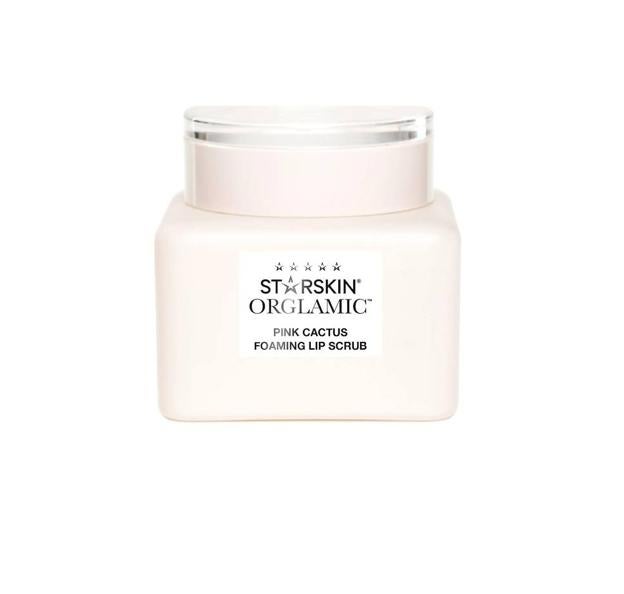 Orglamic Pink Cactus Foaming Lip Scrub Exfoliate and Smooth de STARSKIN