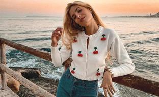 Los jerséis de frutas más dulces, divertidos y bonitos que solucionan tus looks de este invierno