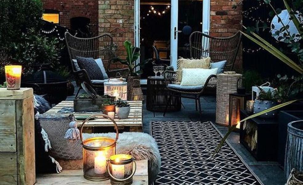 Las mejores ideas y trucos deco para disfrutar de tu terraza en invierno (y cómo aprovecharla al máximo todo el año aunque sea pequeña)