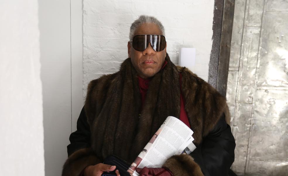 Muere a los 73 años André Leon Talley, leyenda de la moda que fue recepcionista de Andy Warhol, inseparable de Anna Wintour y azote de fashionistas y diseñadores