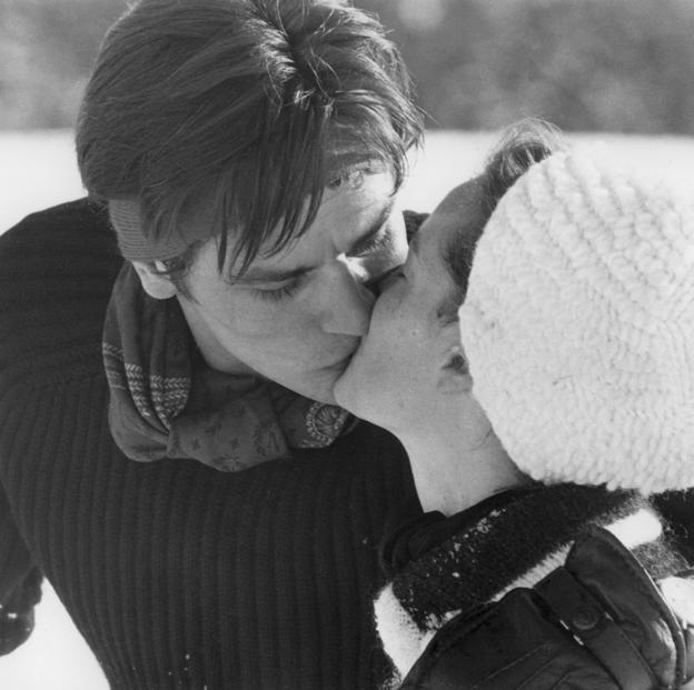 Romy Schneider y Alain Delon se convirtieron en los novios de Europa en los años 60. 