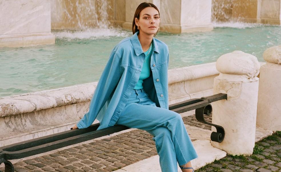 ¡Todo al azul! el look perfecto de Zara para sumarse al color estrella de la primavera