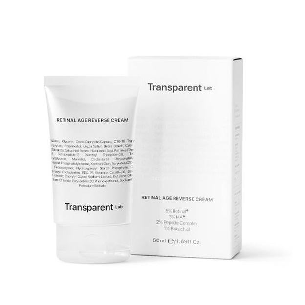 Retinal Age Reverse Cream de Transparent Lab. De venta en Niche Beauty Lab. (18,95 euros).