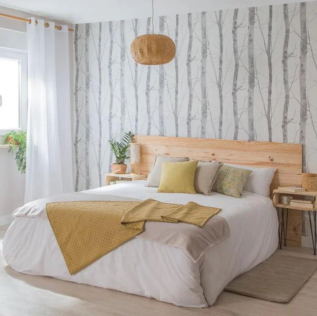 Poner ama de casa fantasma Las ideas más bonitas para decorar habitaciones con papel pintado y  transformarlas por muy poco dinero | Mujer Hoy