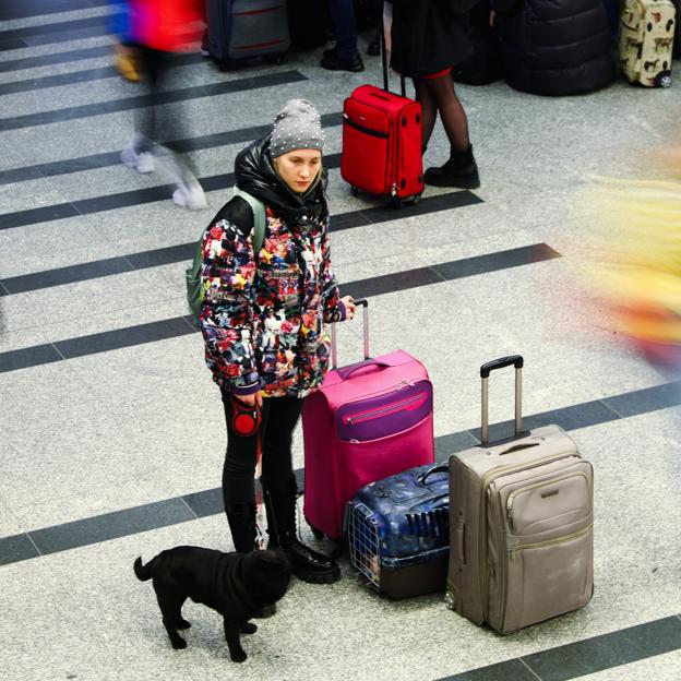 «Tenía que sacar a mis hijos de allí, que escapasen de ese horror, porque ellos son lo único que tengo»