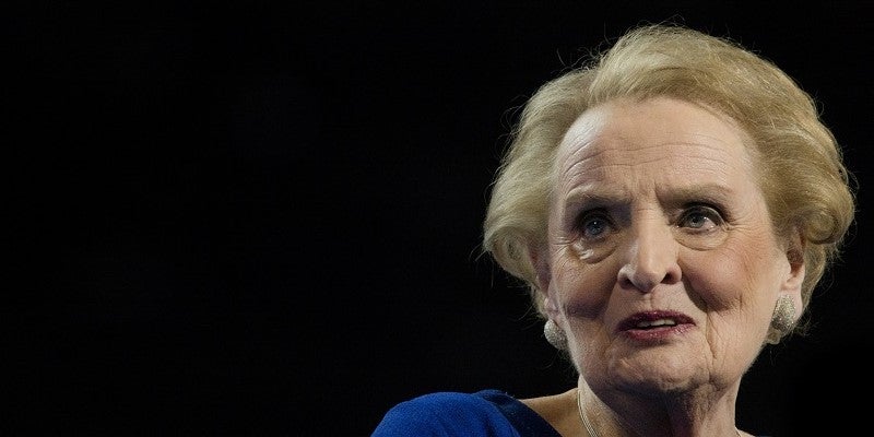 Madeleine Albright: 6 frases sobre liderazgo femenino de la icónica diplomática que escapó de Hitler