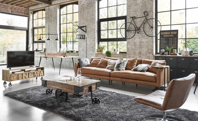 Las claves de la decoración de estilo industrial para montar un precioso loft neoyorquino en tu salón asequible y muy fácil