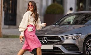 Despídete de los vaqueros con estas bermudas elegantes que triunfan en el street style, son super cómodas y hacen las piernas más largas