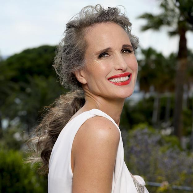 Andie MacDowell o la importancia de la autoestima y el creer en una misma tengas la edad que tengas