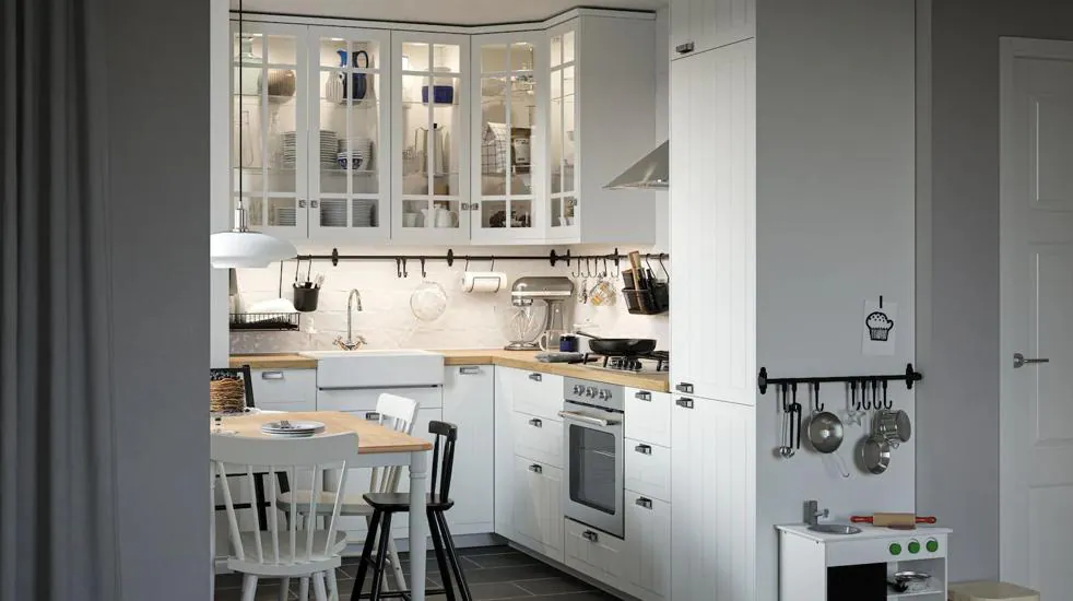 Los 10 mejores muebles auxiliares de IKEA perfectos para cocinas pequeñas porque son bonitos, prácticos y baratos