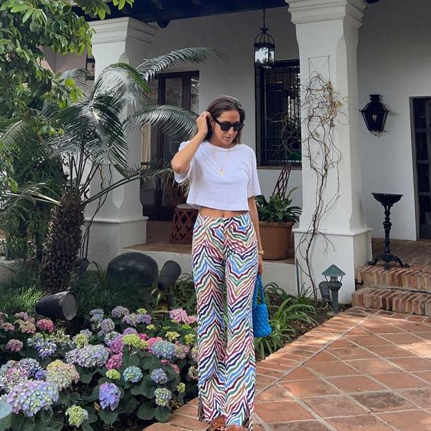 Estos pantalones made in Spain son la opción favorita de las influencers porque puedes ir fresquita y cómoda
