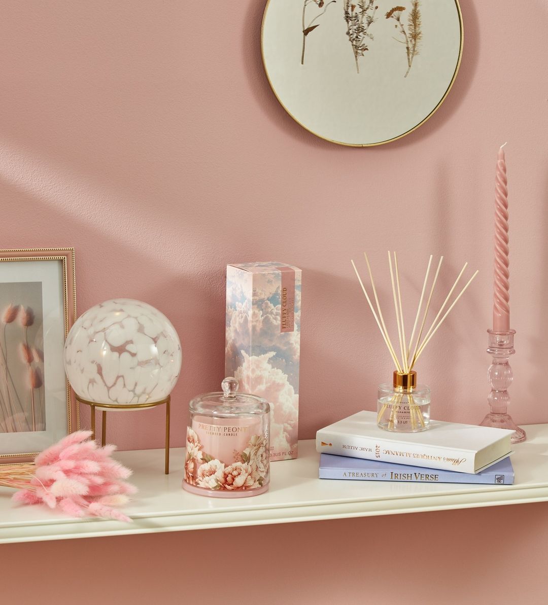 Adornos rosas de Primark Home