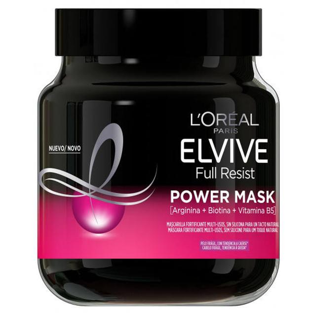 Acondicionadores sin aclarado para una melena bonita al instante: Elvive Full Resist Power Mask de L’Oréal