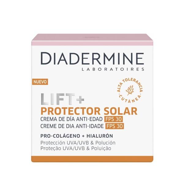 Cremas antiedad con colágeno: Lift+ Protector Solar de Diadermine