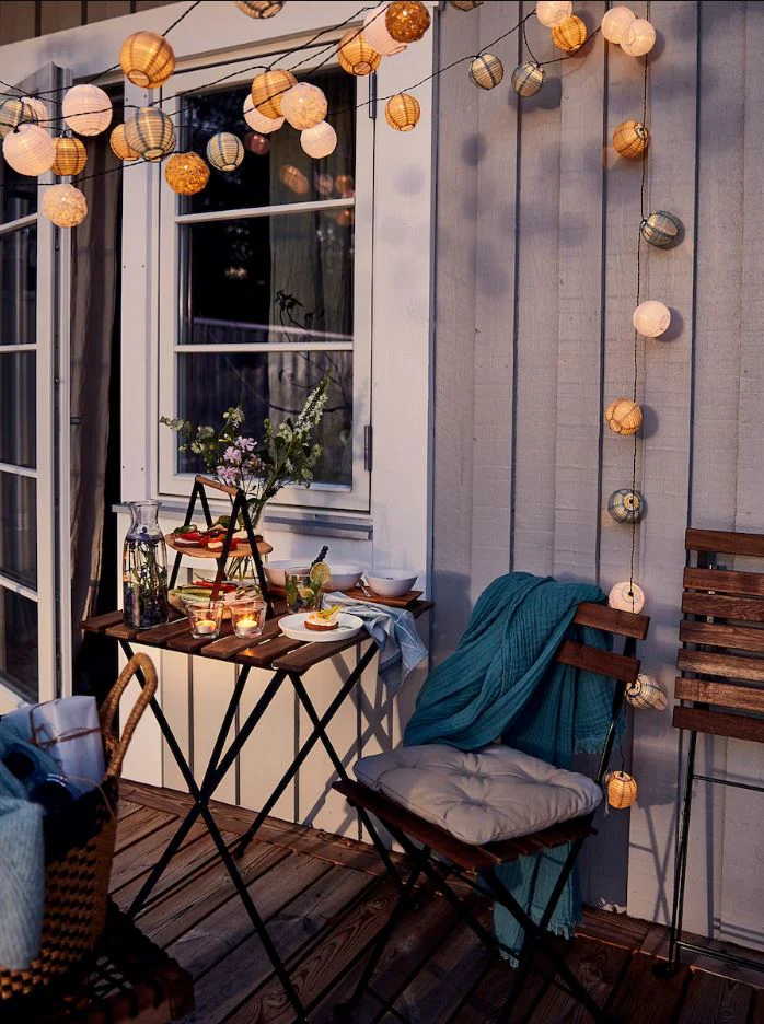 Los conjuntos de sillas y mesa plegables para terrazas pequeñas más  bonitos, baratos y prácticos de Zara Home, El Corte Inglés, IKEA