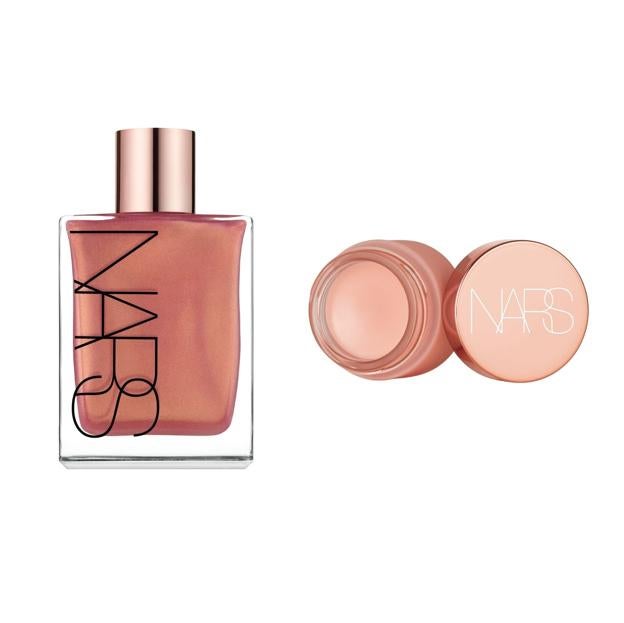 El aceite de cuerpo y el bálsamo labial completan la colección de Nars para este verano.