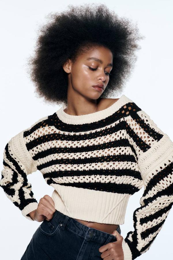 Ficha estos 10 preciosos jerséis a rayas, el básico que adoran la francesas y que tienes que comprar estas rebajas