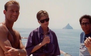 La relación de Rosario y Kyril de Bulgaria con Diana de Gales: vacaciones en el yate de Valentino y una amistad desconocida en los noventa