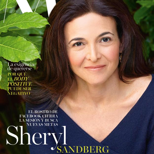 Sheryl Sandberg, portada del número 1213 de la revista Mujerhoy.