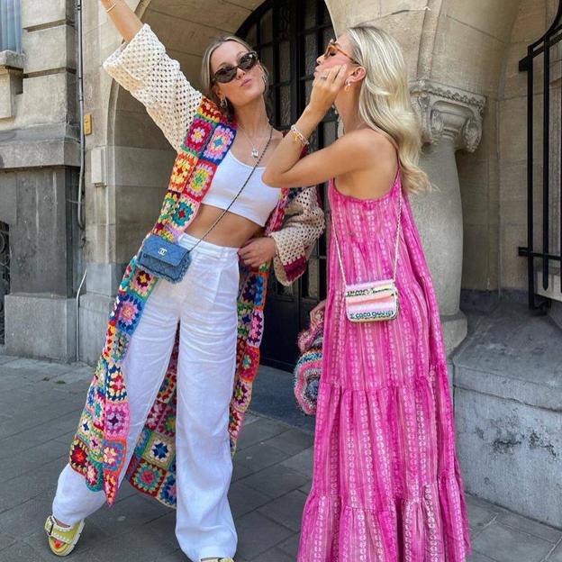 Estas son las bonitas prendas de punto multicolor que necesitas para rejuvenecer tu look e ir a la última esta temporada