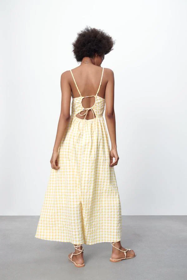 Estos son vestidos más bonitos de la nueva colección Zara ( y con todos podrás lucir escote en la espalda) | Mujer Hoy
