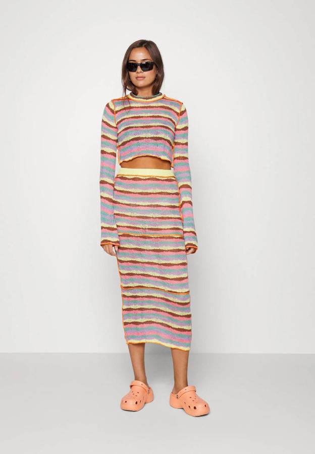 Estas son las faldas de punto que necesitas este verano para ir cómoda, fresquita y a la moda