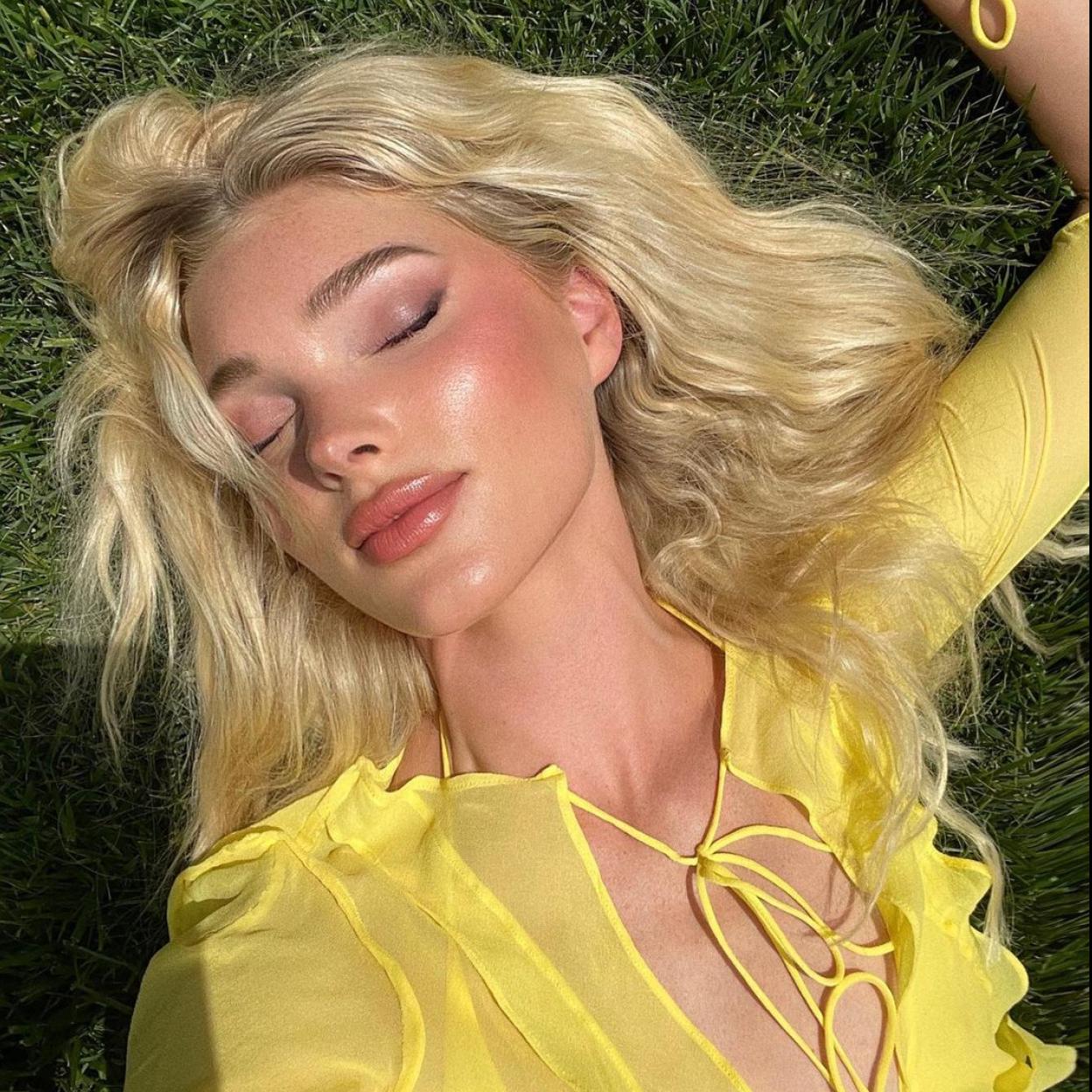 La modelo Elsa Hosk./@hoskelsa