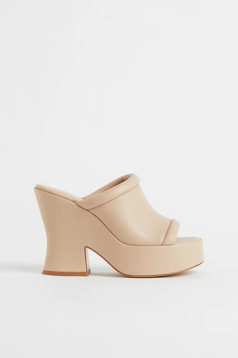 Mules con plataforma de H&M