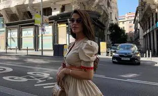 Violeta Mangriñán se convierte en la mejor vestida de Instagram con un vestido made in Spain que sienta de maravilla