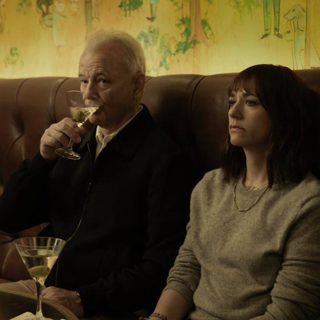 Bill Murray y Rashida Jones en la película On the rocks (AppleTV+), de Sofia Coppola