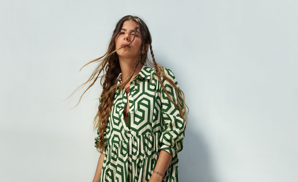 El vestido de Zara más viral del verano que ha llegado a una de las series de éxito en Estados Unidos y está agotadísimo