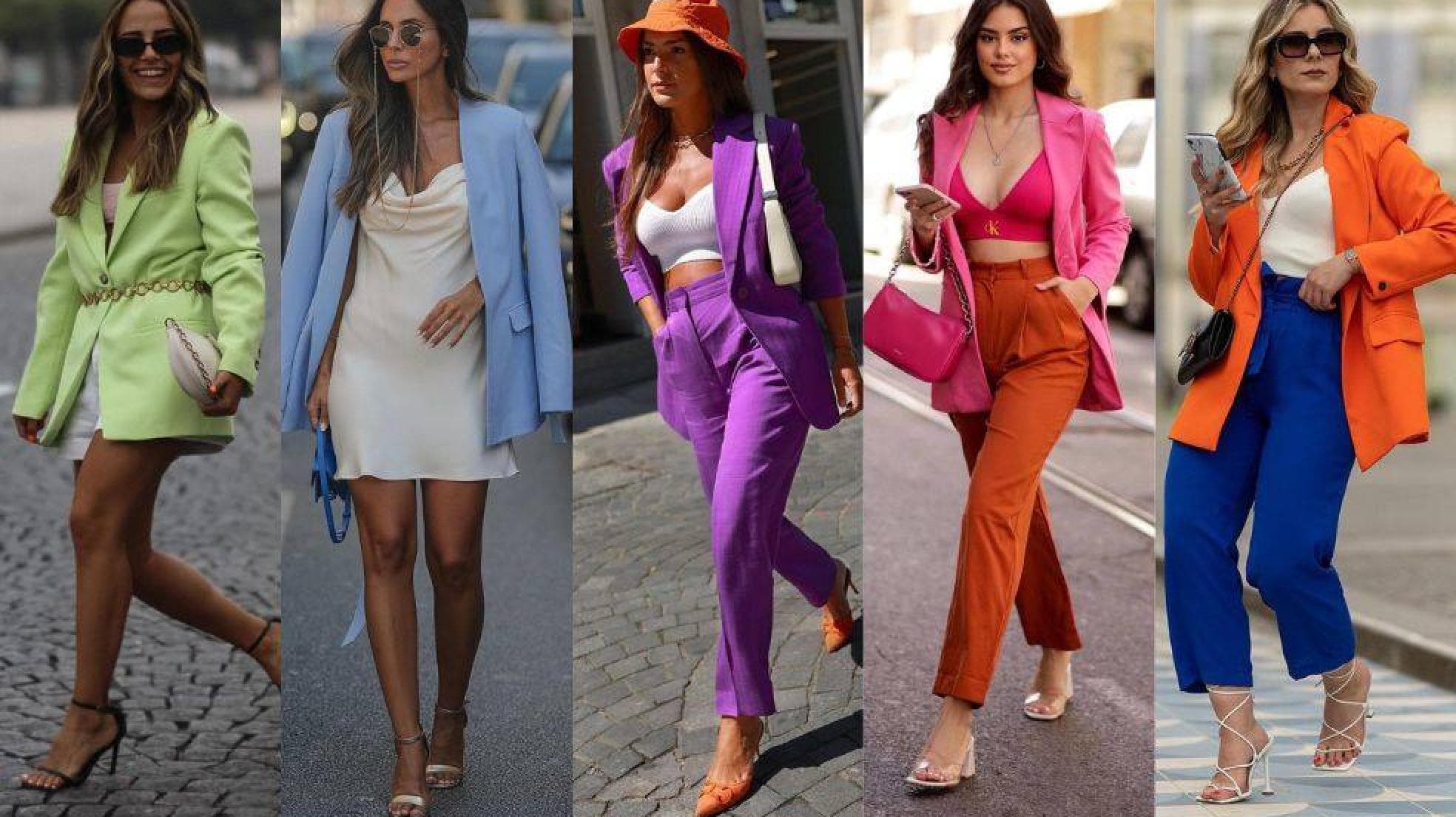 Blazers de colores muy elegantes para conjuntar tus looks de cada de la semana | Mujer Hoy