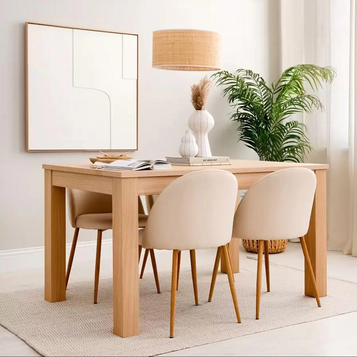 llevar a cabo Pintura Relacionado Estas son las mesas de comedor bonitas y baratas el El Corte Inglés e Ikea  | Mujer Hoy