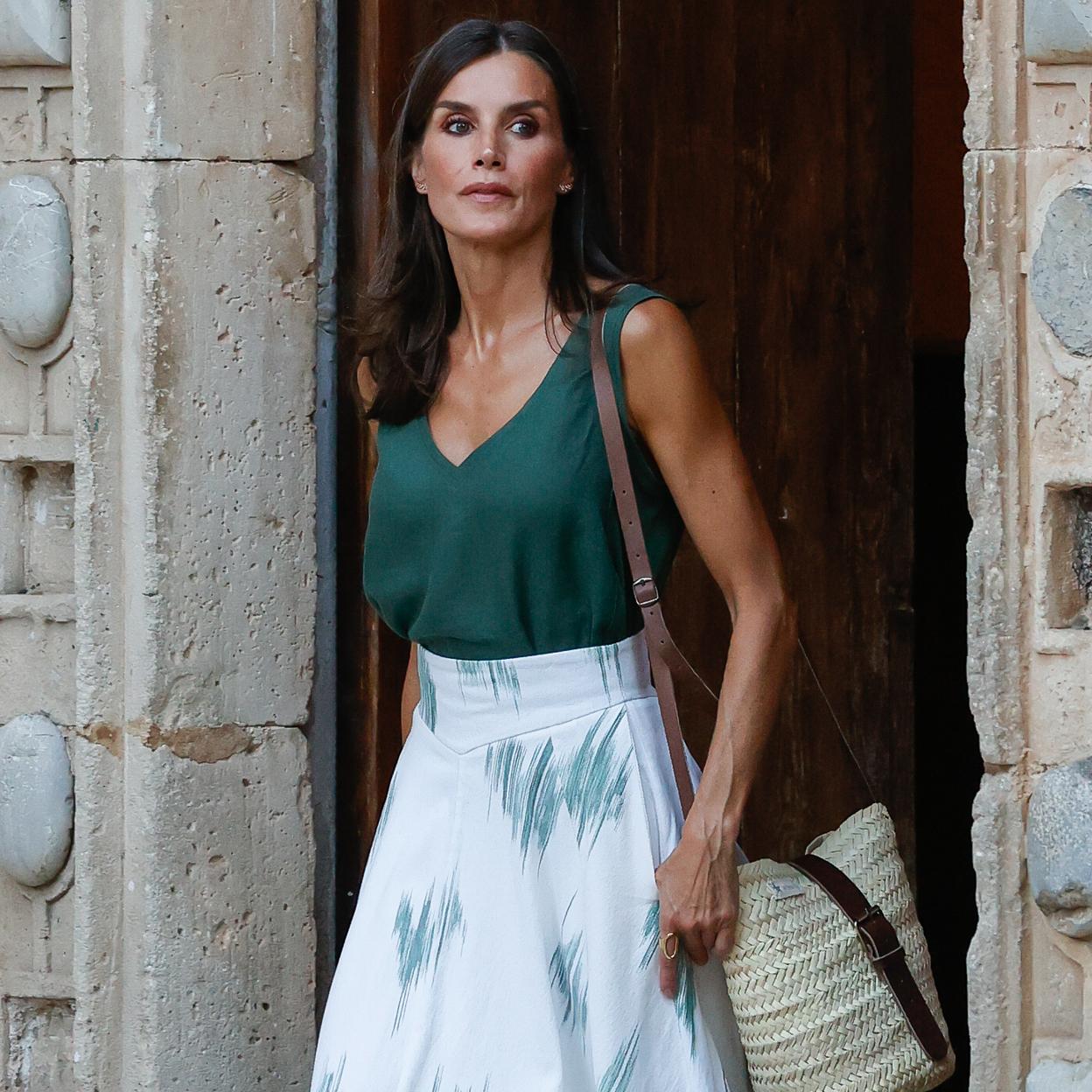 La reina Letizia durante una visita a la Cartuja de Valdemossa, en Mallorca. /Gtresonline