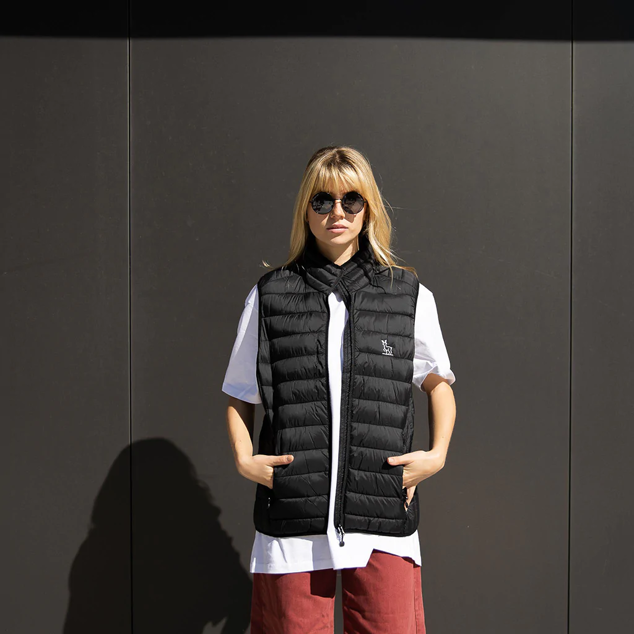 Chalecos acolchados super favorecedores que aportan un toque casual a cualquier look de entretiempo