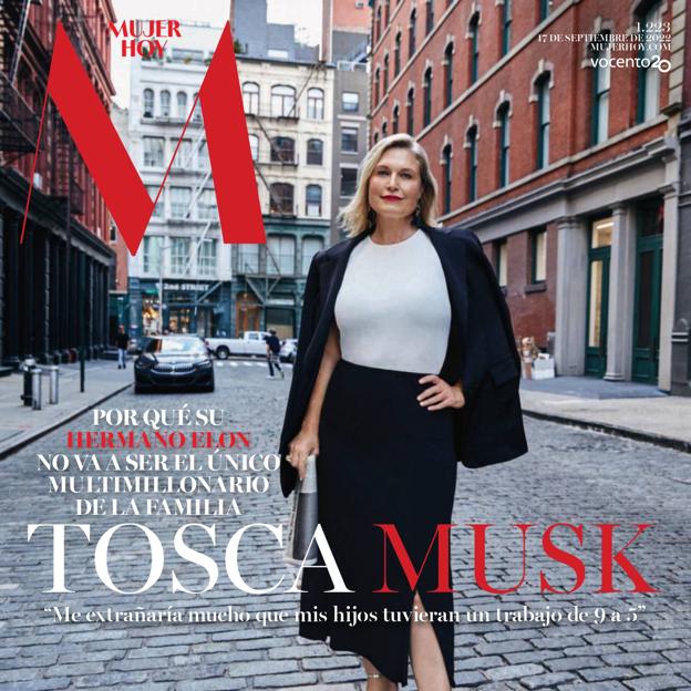 Este sábado, en Mujerhoy, Tosca Musk, la hermana de Elon es la última romántica