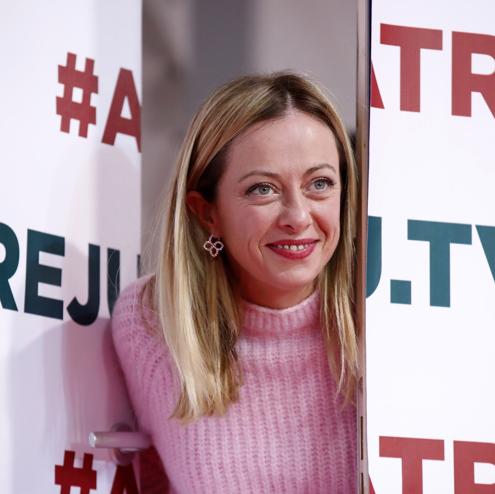 Giorgia Meloni, la primera mujer al frente del Gobierno de Italia.