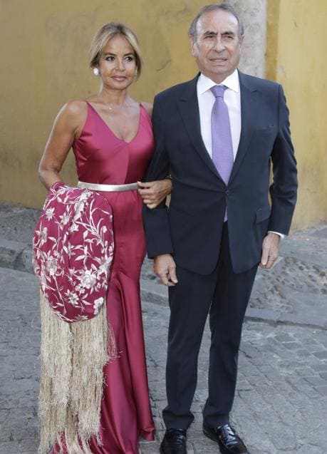 Oedro Trapote y su esposa, Begoña García-Vaquero