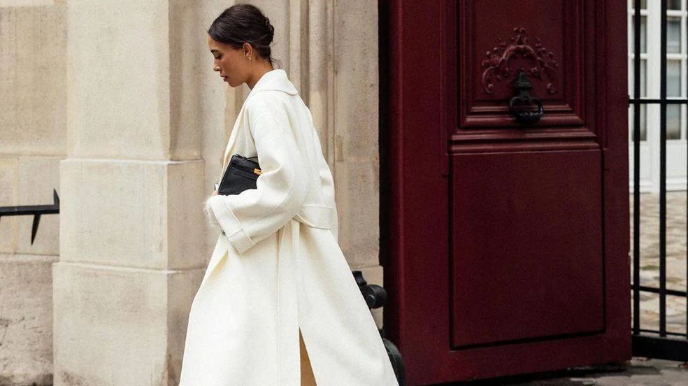 Armonía miel Fruta vegetales Esta temporada necesitas un elegante abrigo blanco que rejuvenece el look y  combina con todo | Mujer Hoy