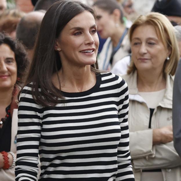 La reina Letizia en Cadavedo (Asturias), el Pueblo Ejemplar 2022.