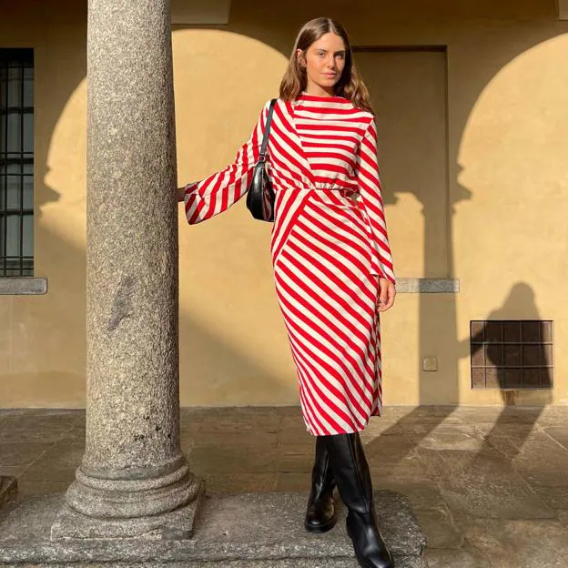 Tres vestidos de rayas en H&M que reducen una y combinan todo | Mujer Hoy