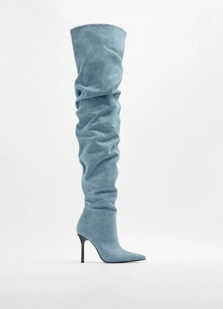 botas de Zara virales y más son denim y parecen de lujo | Mujer Hoy